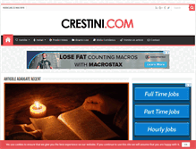 Tablet Screenshot of crestini.com