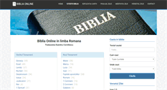 Desktop Screenshot of biblia.crestini.com