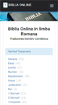 Mobile Screenshot of biblia.crestini.com